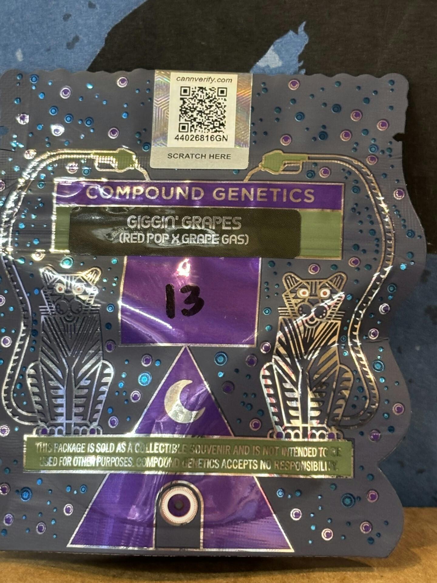Seeds - Gigglin' Grapes 13pk | Seeds at Houston Grass Station