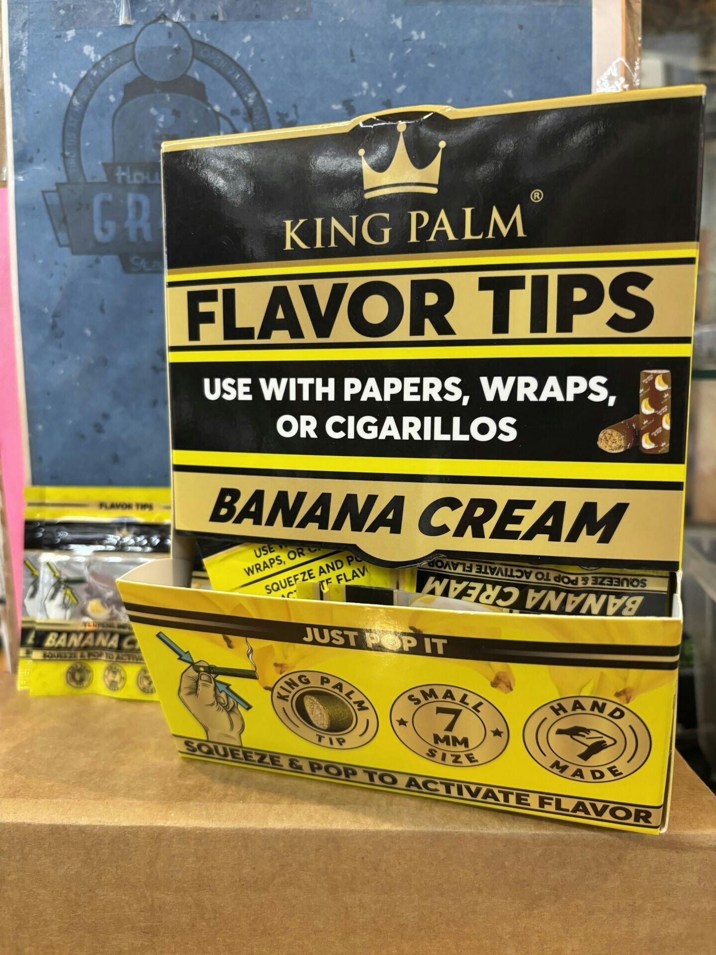 Banana Cream POP squeeze ends at Houston Grass Station