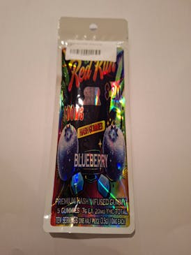 BLUEBERRY HASH GUMMIES 100MG THC, Hybrid