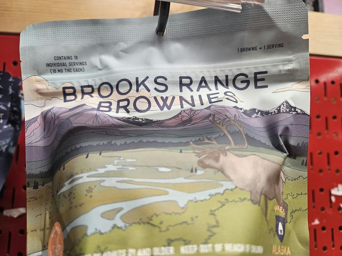 Brooks Range Brownies, 100mg THC (Indica)