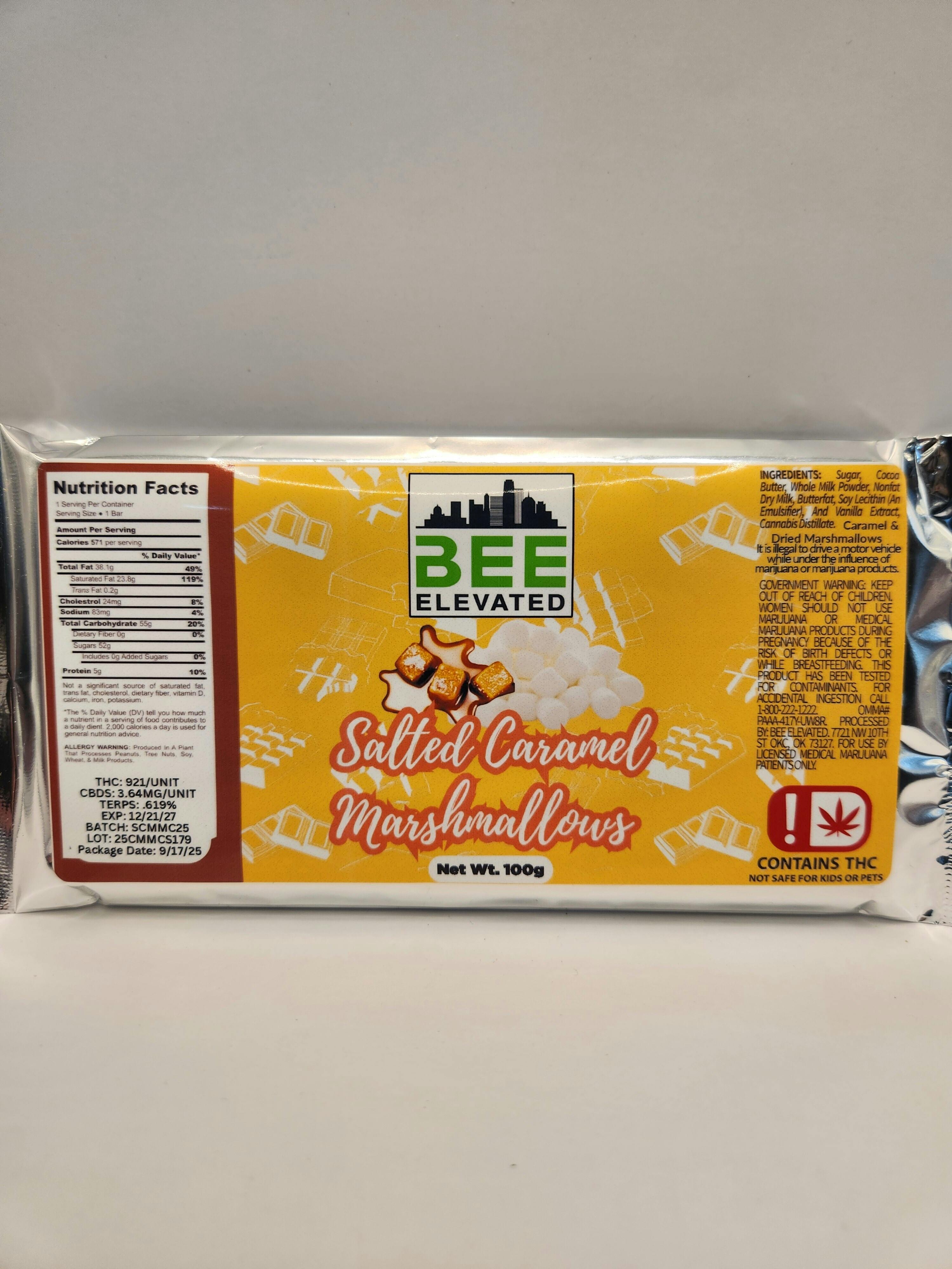 1000mg Salted Caramel Marshmallows Bar at Midwest Dispensary