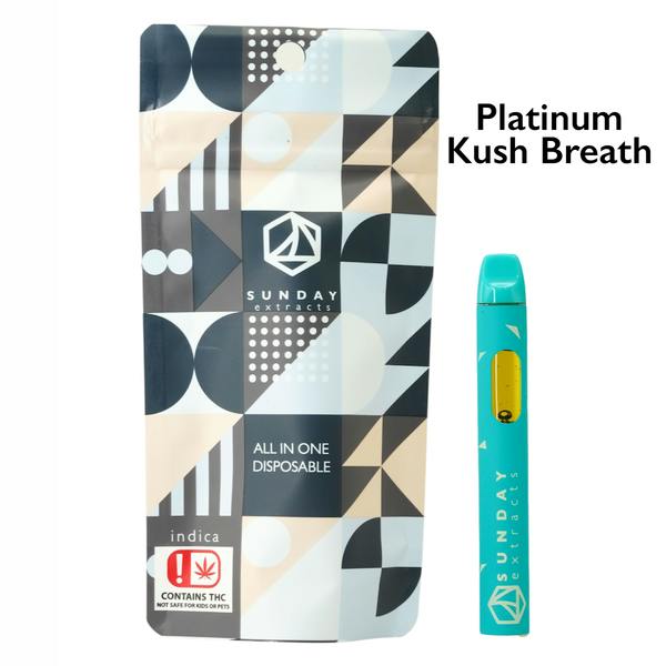 Platinum Kush Breath | Live Resin Disposable | 2g