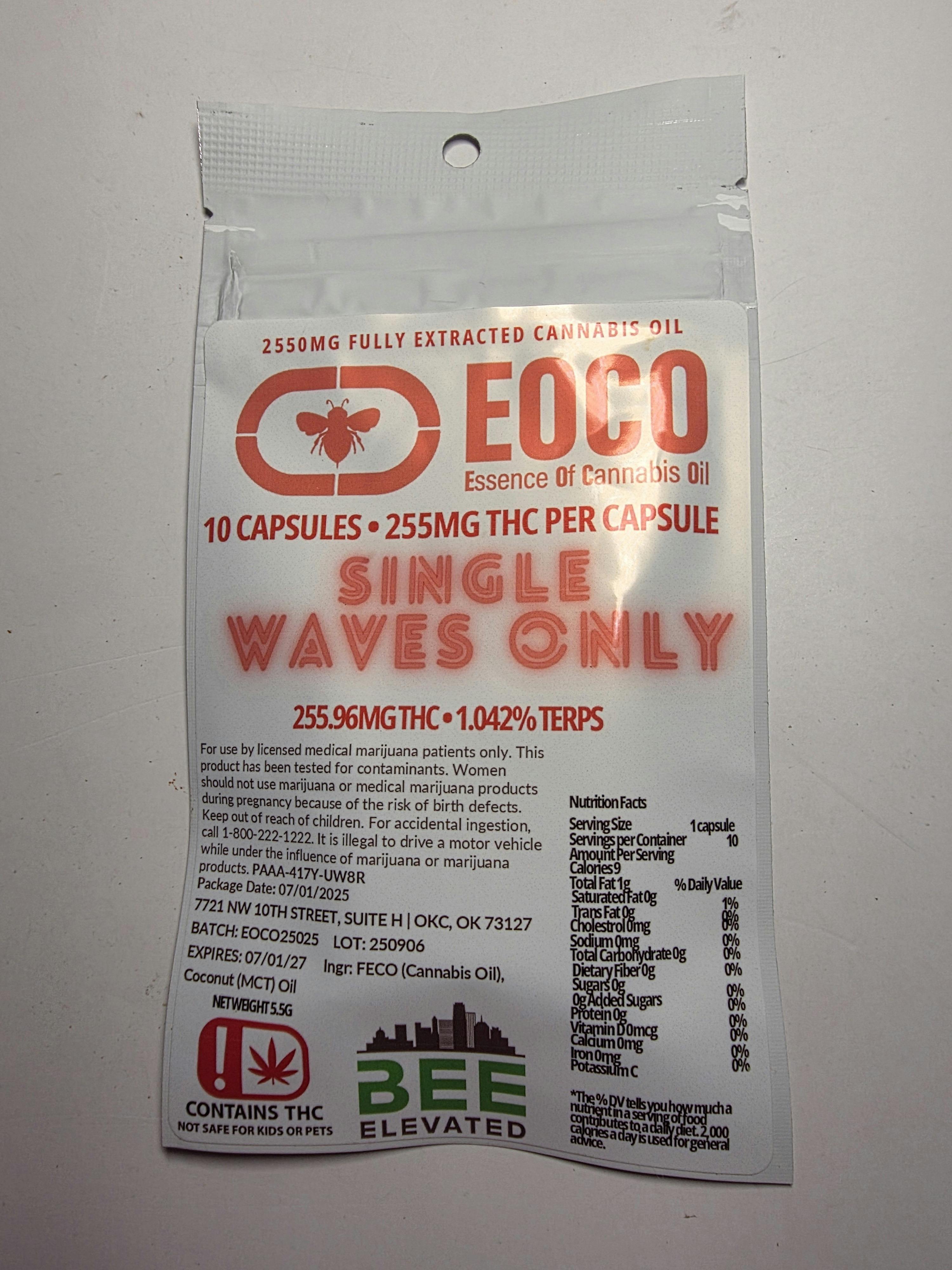EOCO 250mg Single Wave Capsules