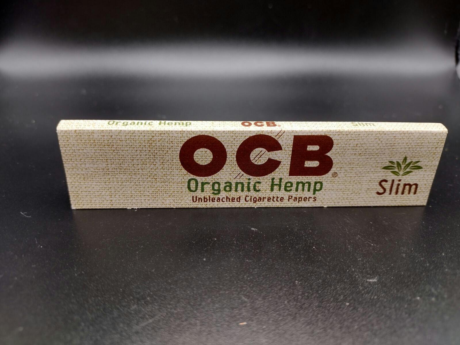 Ocb | Organic Hemp Rolling Papers | Slim | 32 Leaves Per Booklet | Accessor