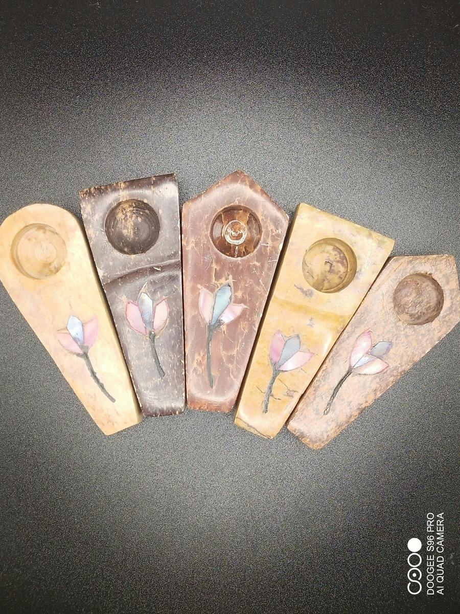 Stone Hand Pipes Small