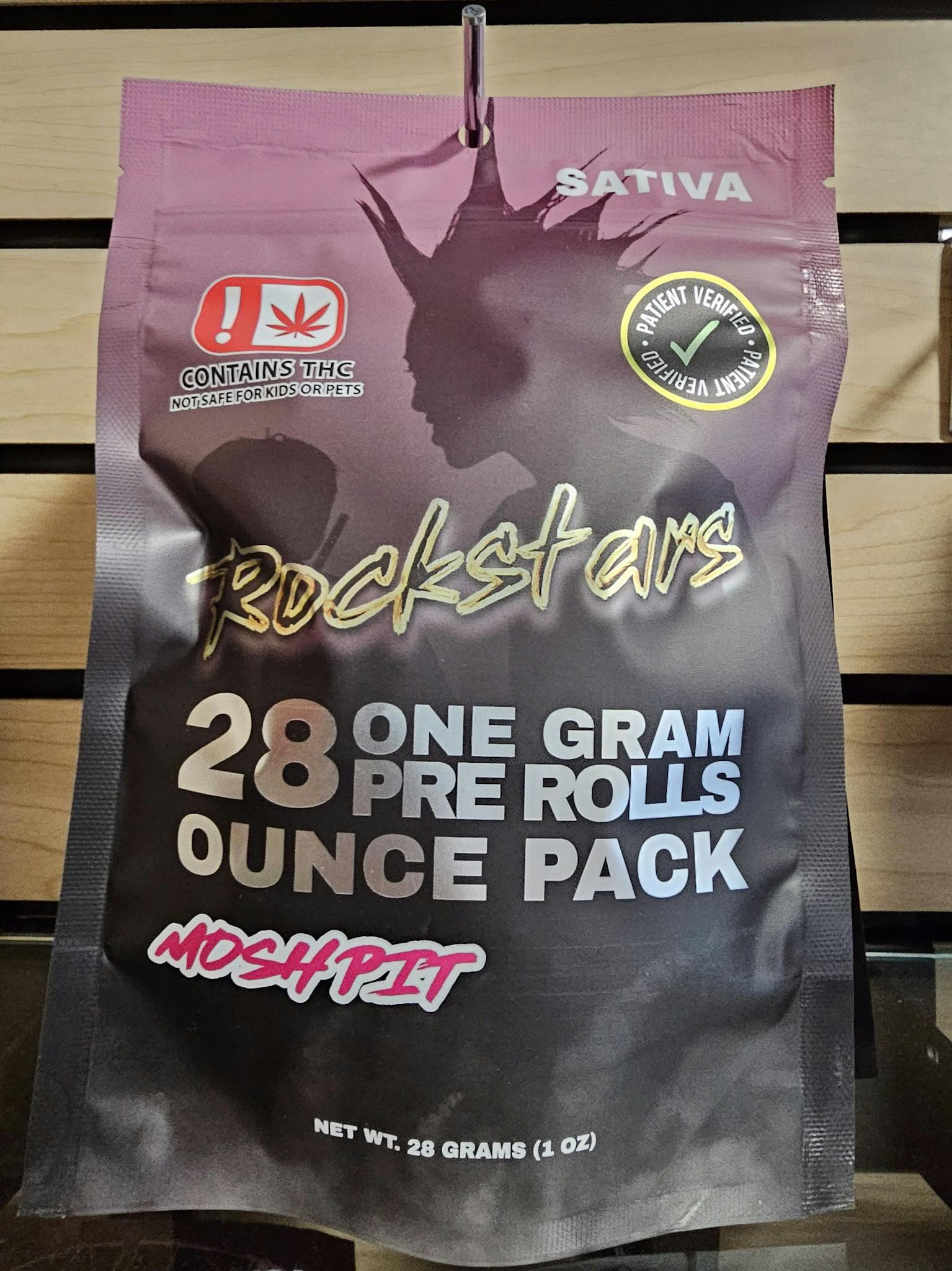 Rockstars | 28g Pre Roll Pack | Mosh Pit by Rockstars