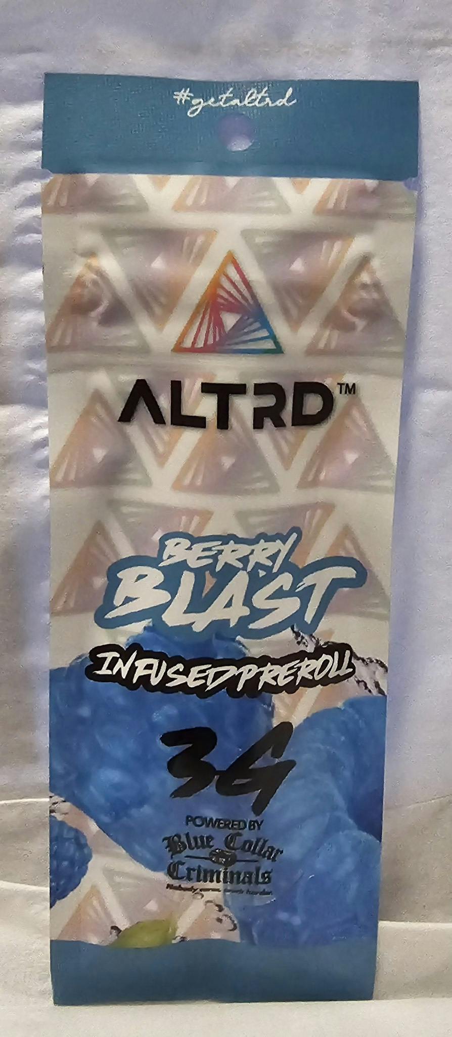 ALTRD | Berry Blast | Infused Joint | 3g by ALTRD