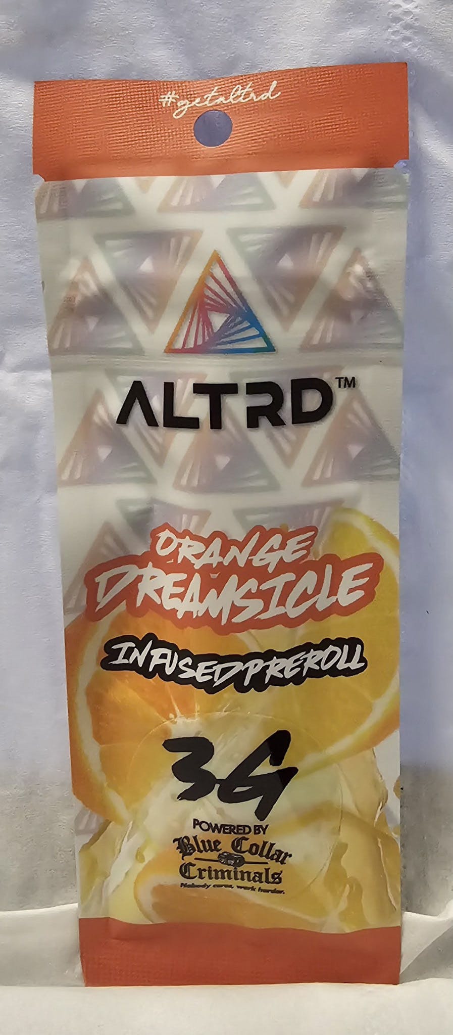ALTRD | Orange Dreamsicle | Infused Joint | 3g by ALTRD