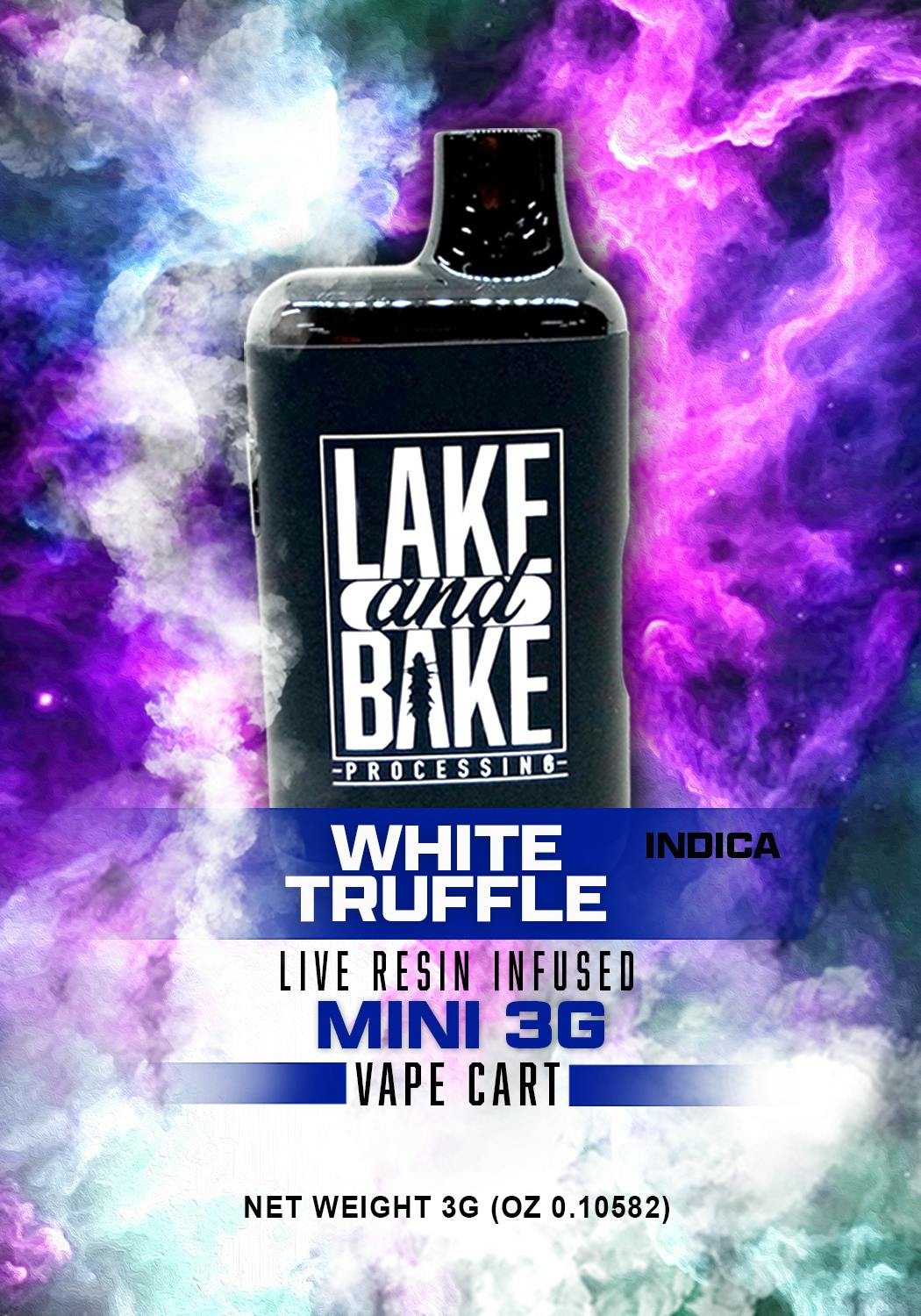 Lake & Bake | White Truffle | 3g Live Resin Disposable