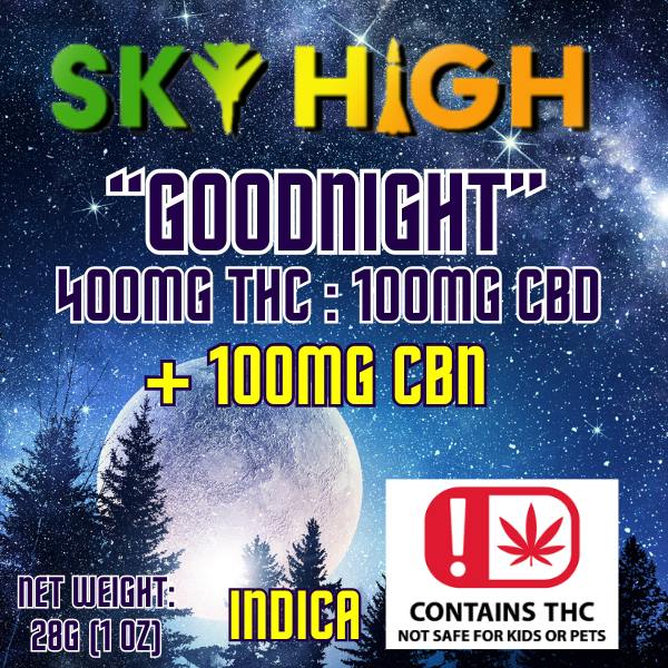 Sky High -Goodnight Elixir (4:1) (THC:CBD +CBN)