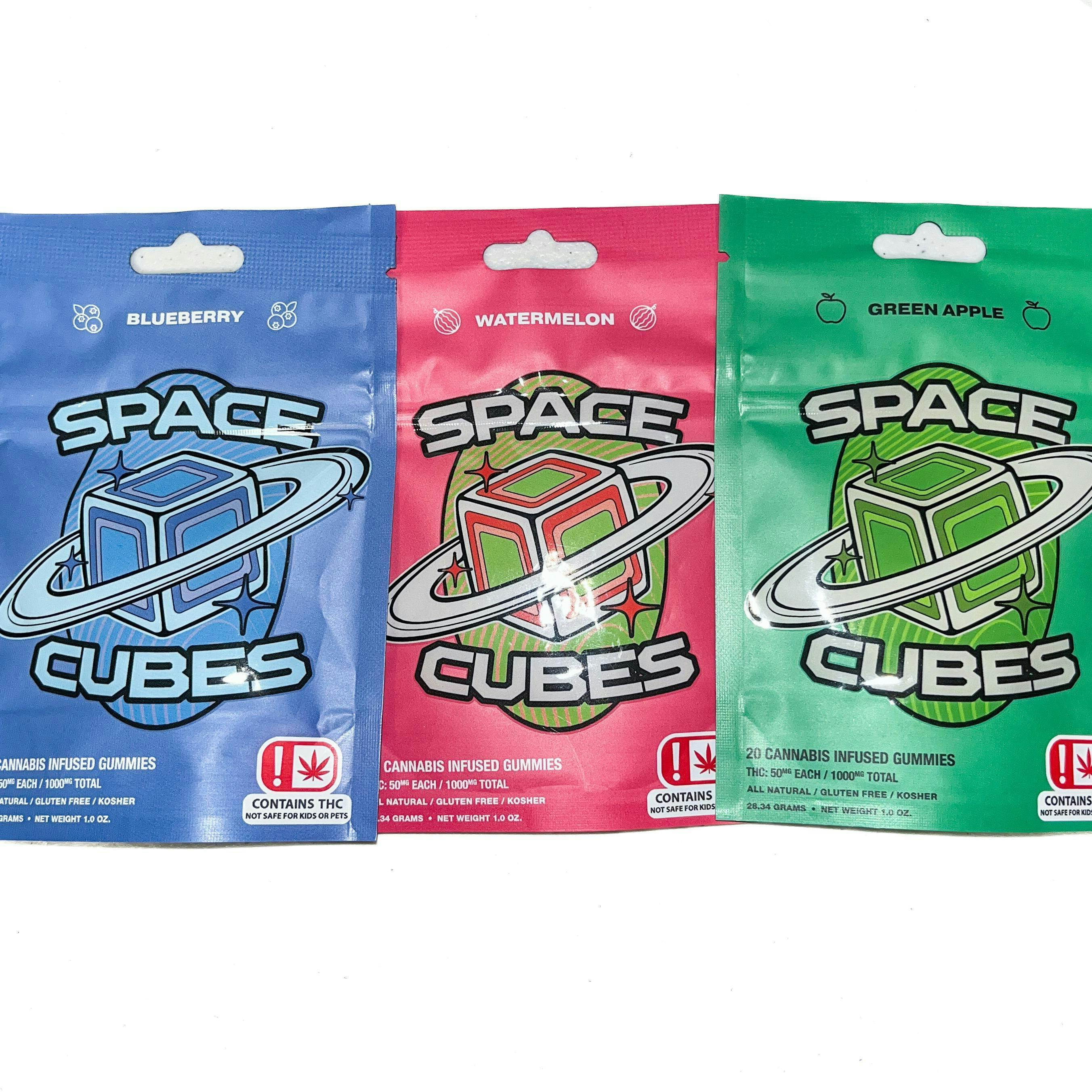 Space Cubes Grape