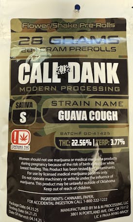 Call of Dank - Pre Roll - Sativa - Guava Cough - 28g