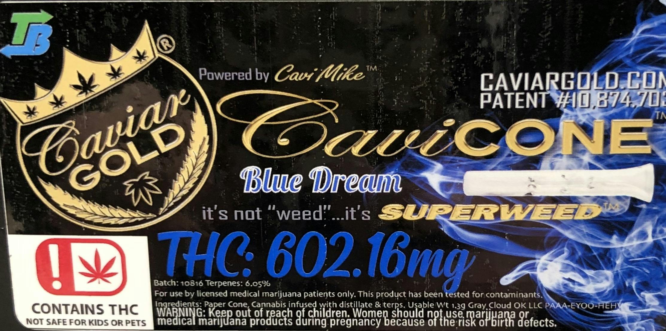 BLUE DREAM Cavi Cone