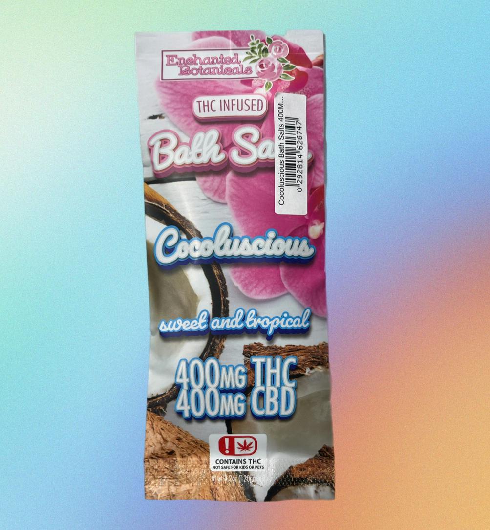 Cocoluscious Bath Salts 400MG