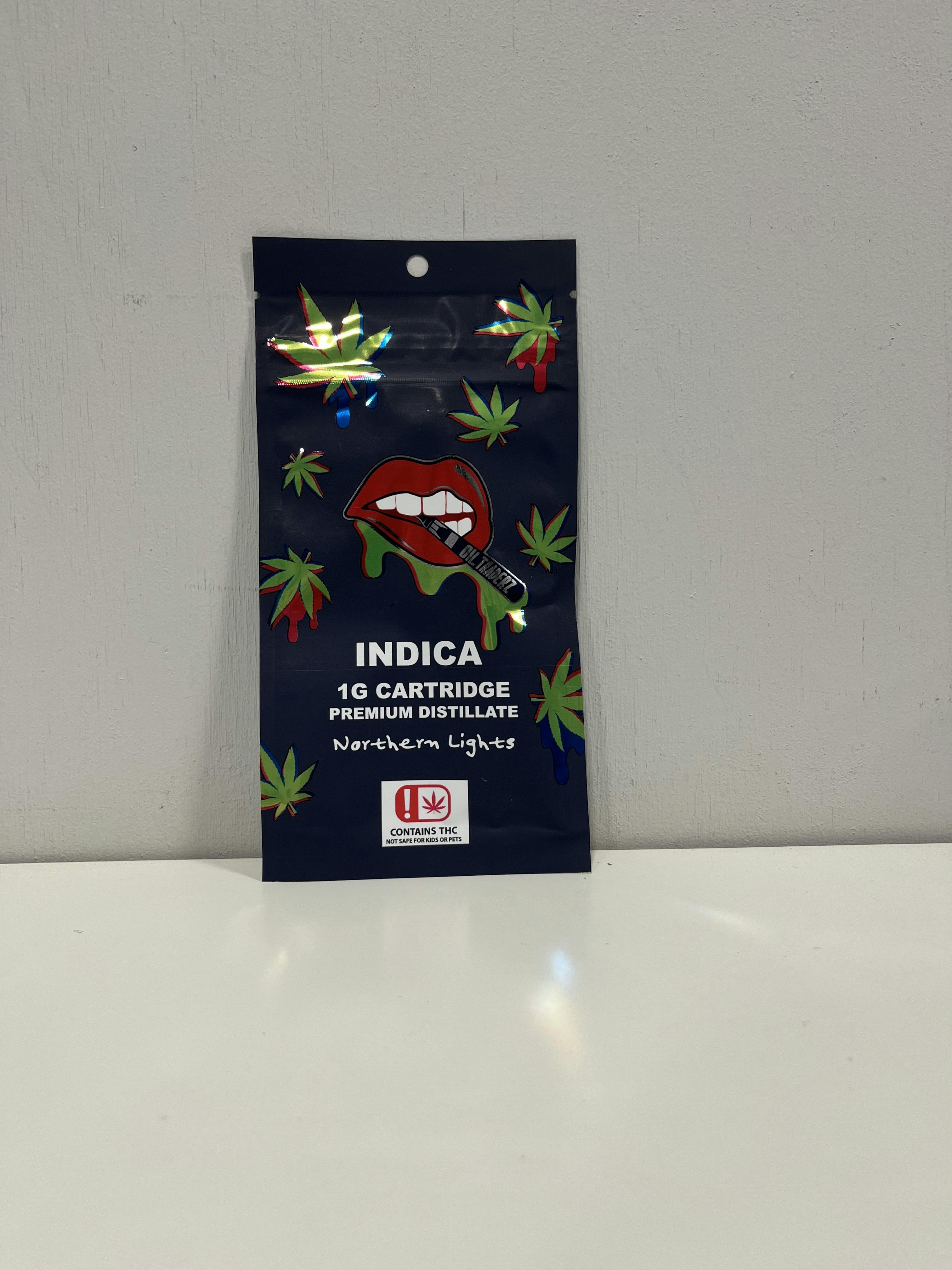 1g Northern Lights Cartridge - Oil Traderz (Indica)