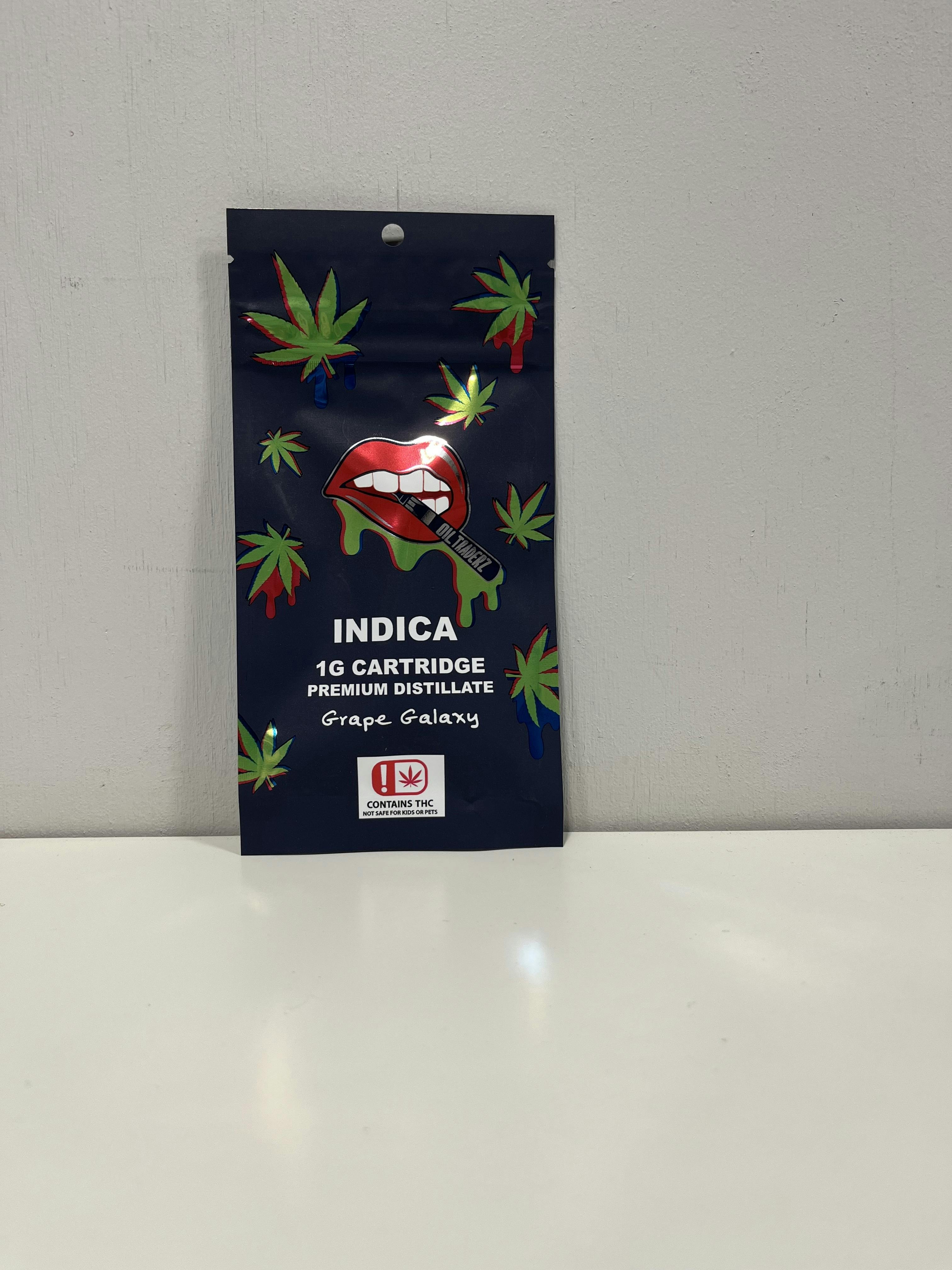 1g Grape Galaxy Cartridge - Oil Traderz (Indica)
