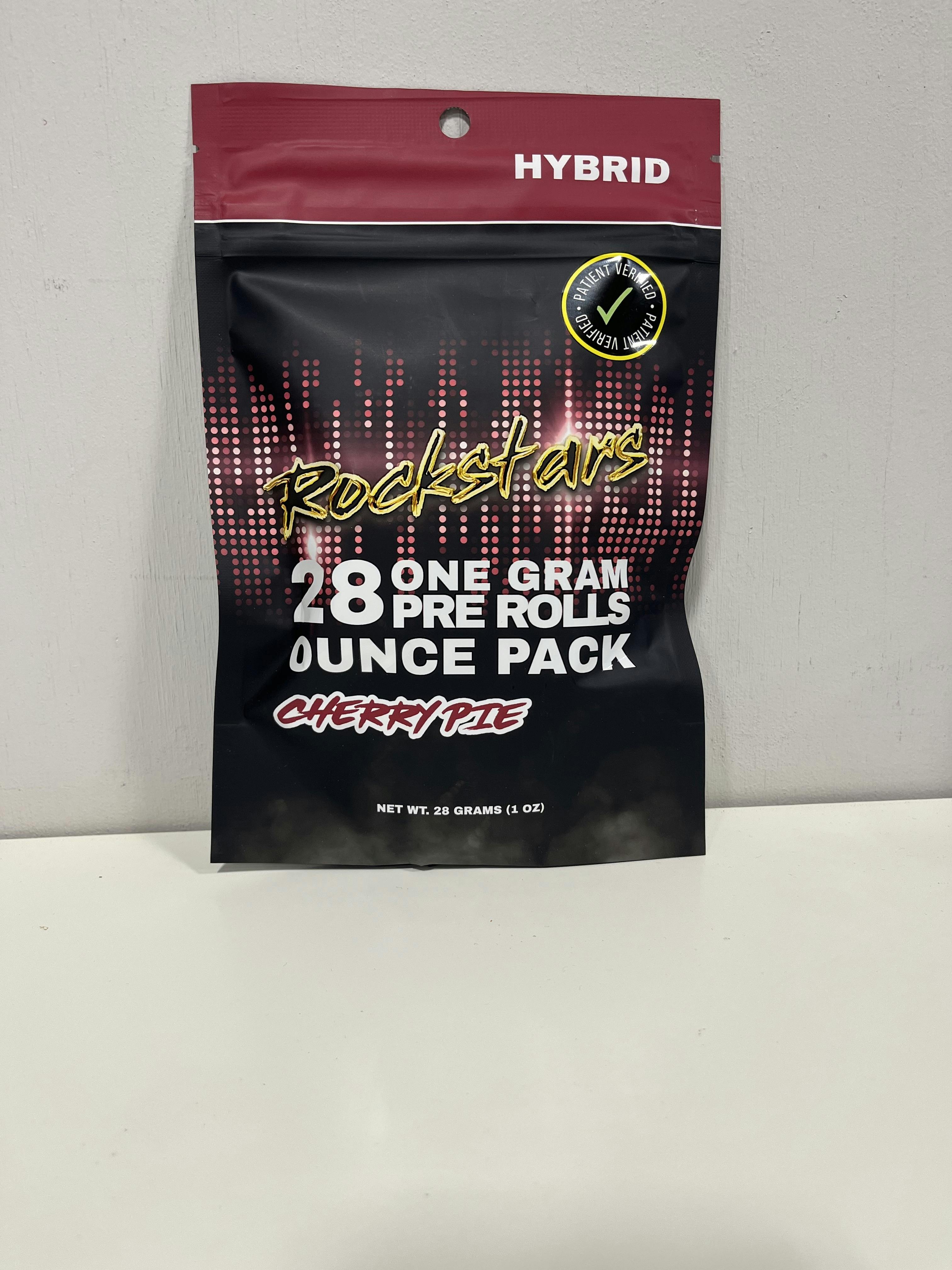 Cherry Pie Rockstars - 28g Pre Roll Pack