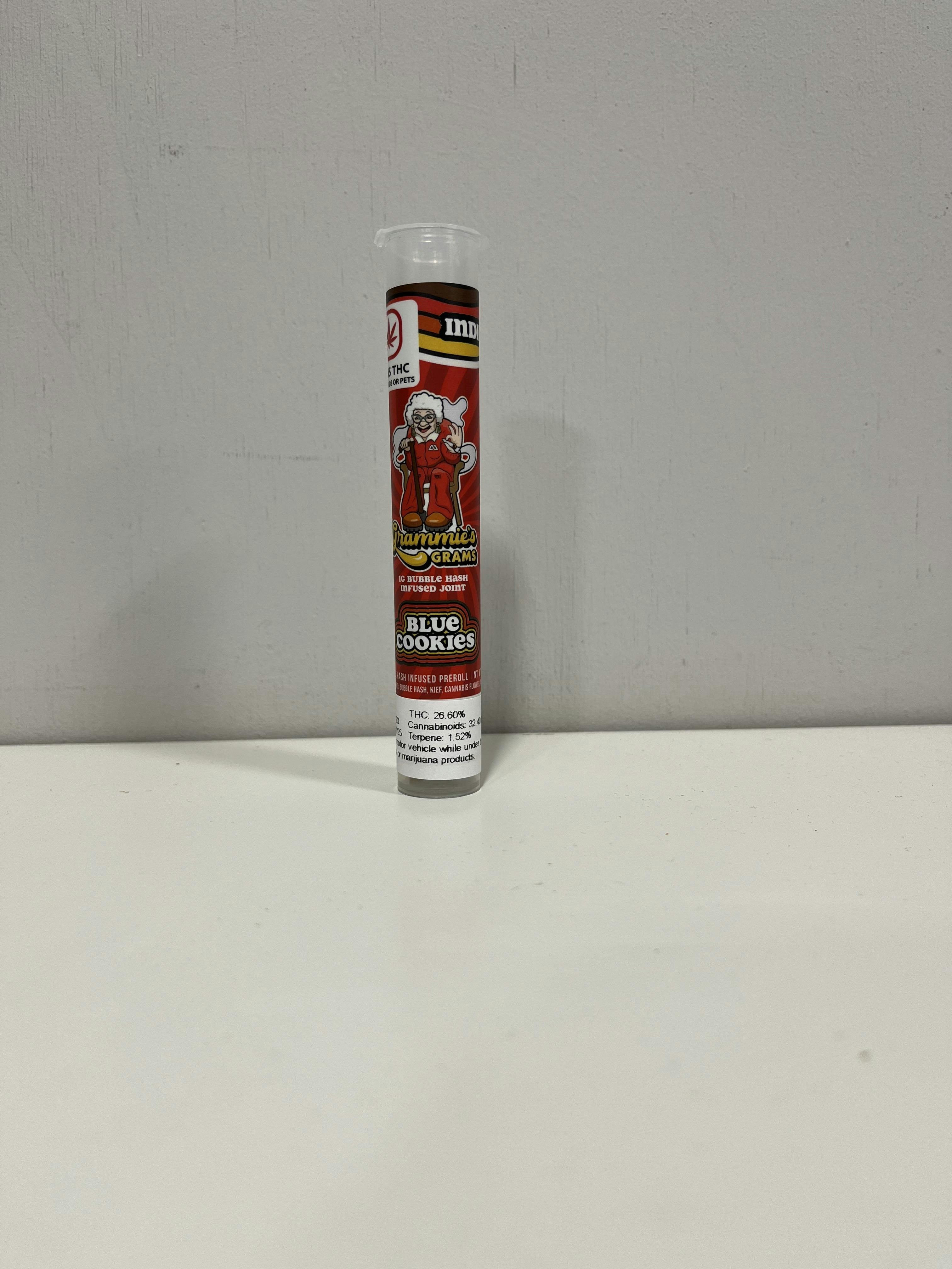 Grammies 1G Pre-Roll (BUBBLE HASH INFUSED)