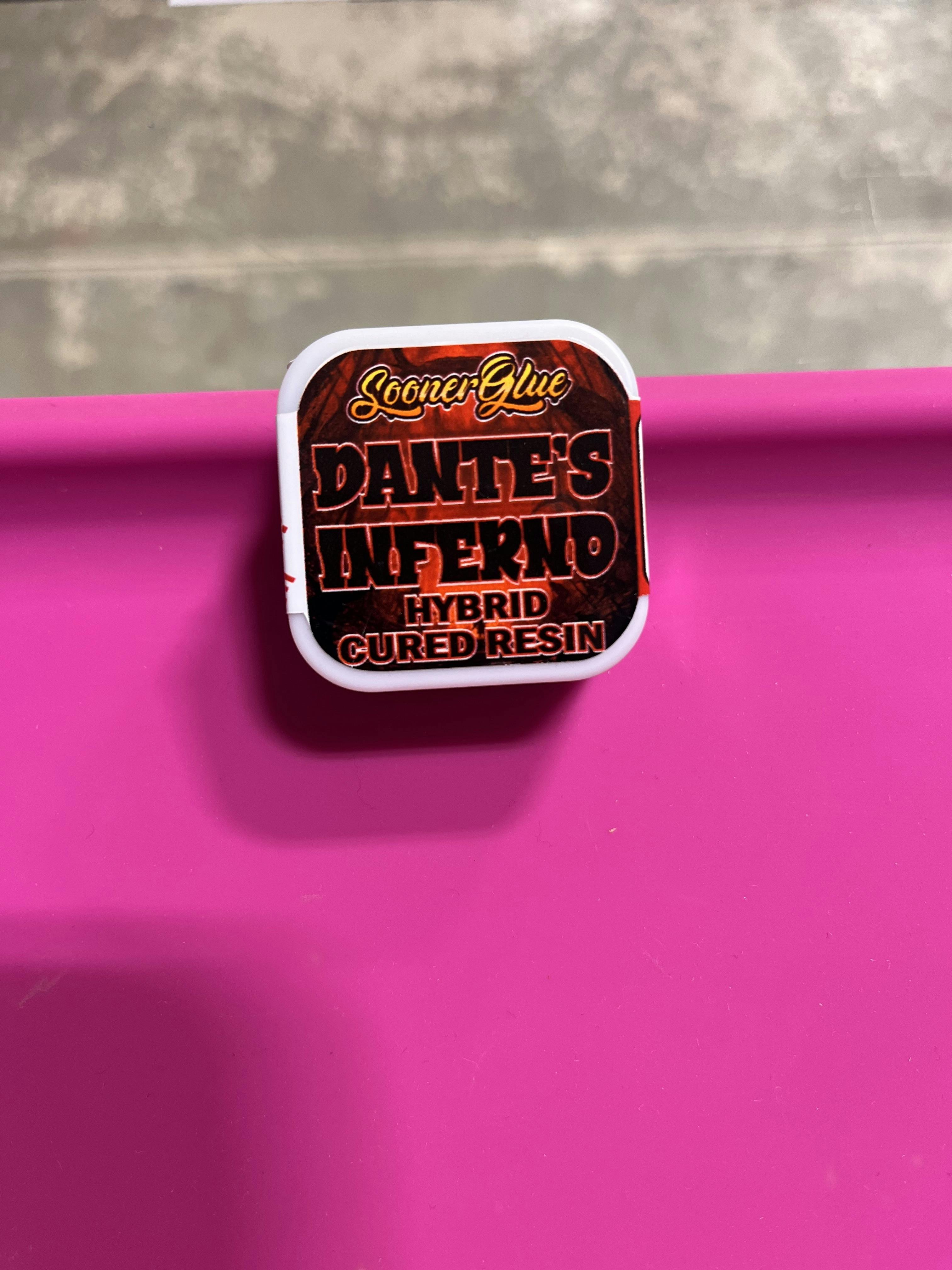 Dantes Inferno 1g Cured Resin - SOONERGLUE EXTRACTS