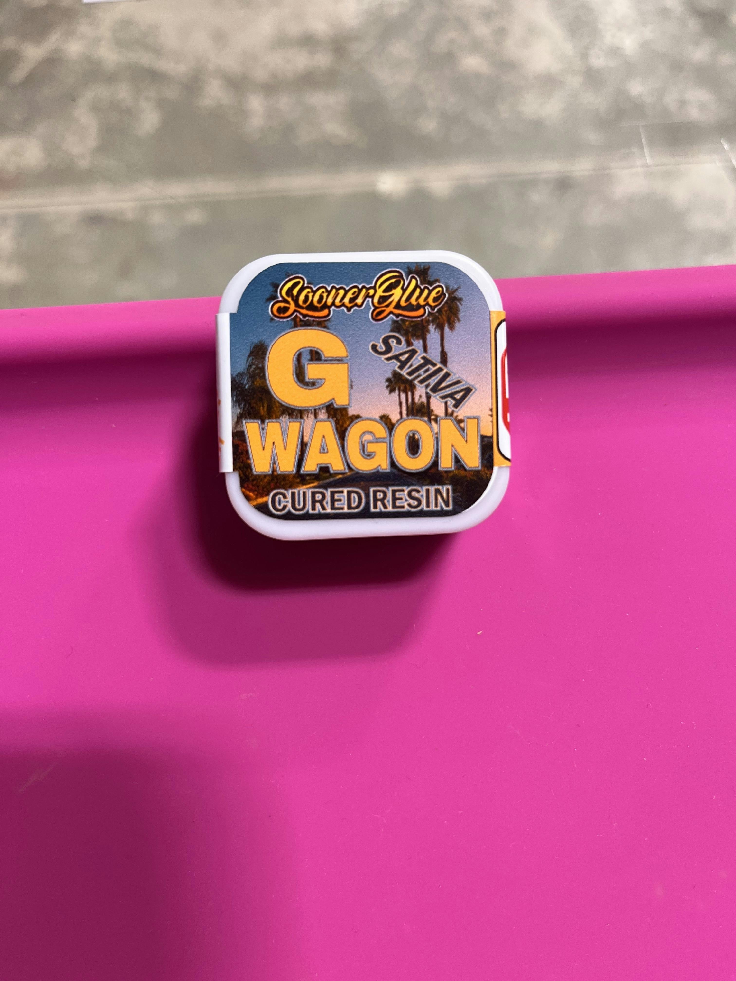 G Wagon 1g Cured Resin - SOONERGLUE EXTRACTS