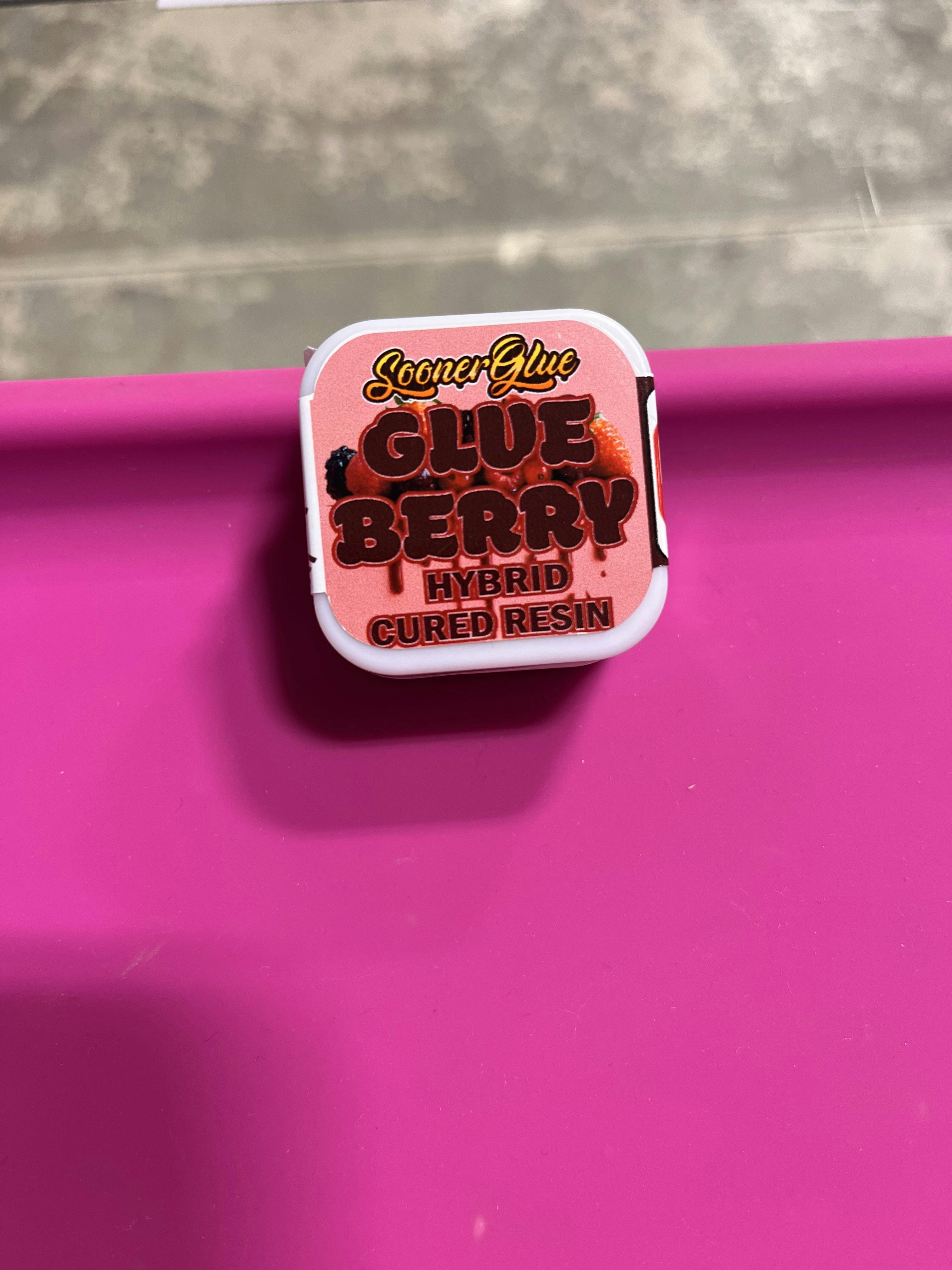 Glue Berry 1g Cured Resin - SOONERGLUE EXTRACTS