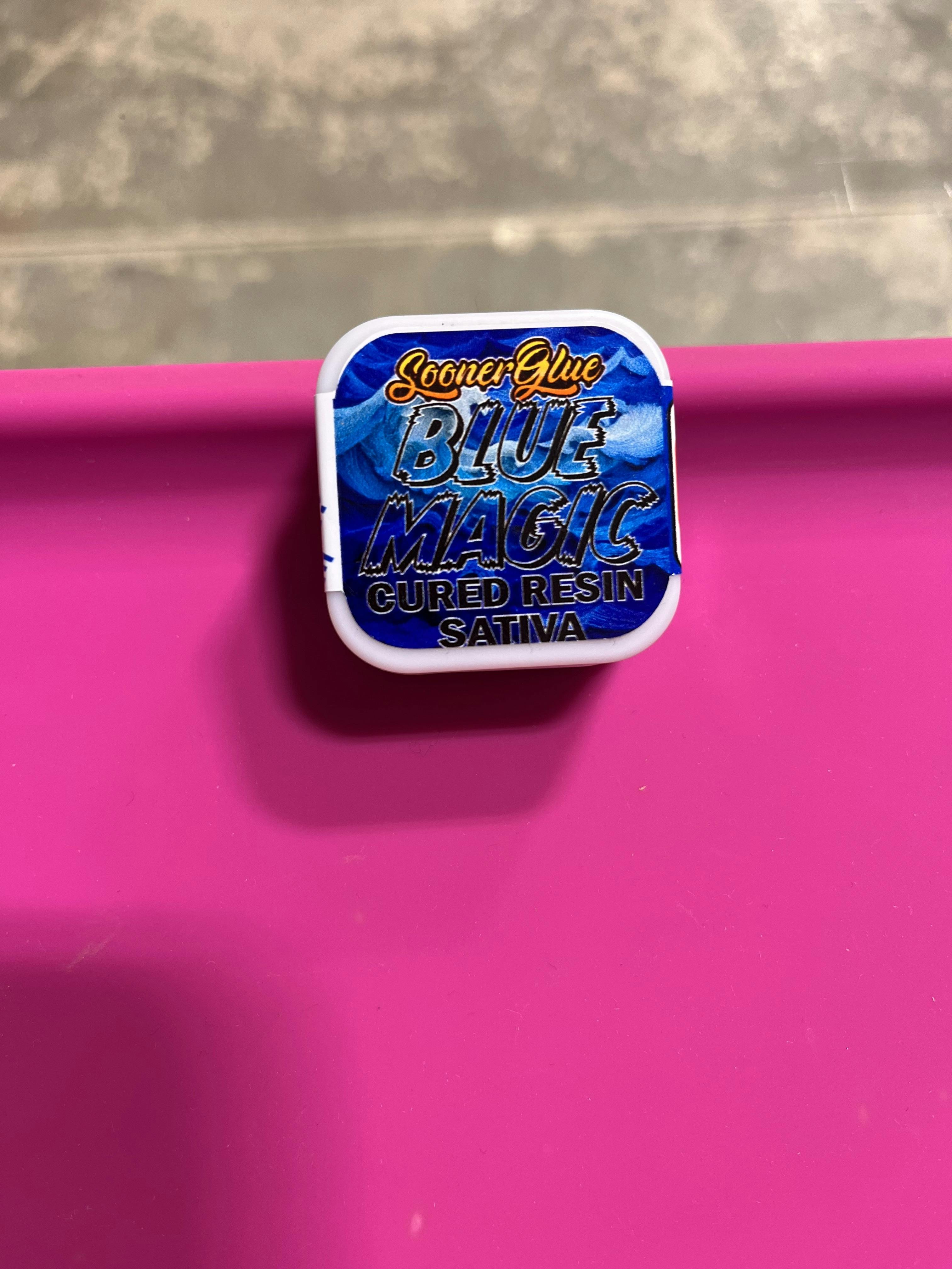 Blue Magic 1g Cured Resin - SOONERGLUE EXTRACTS