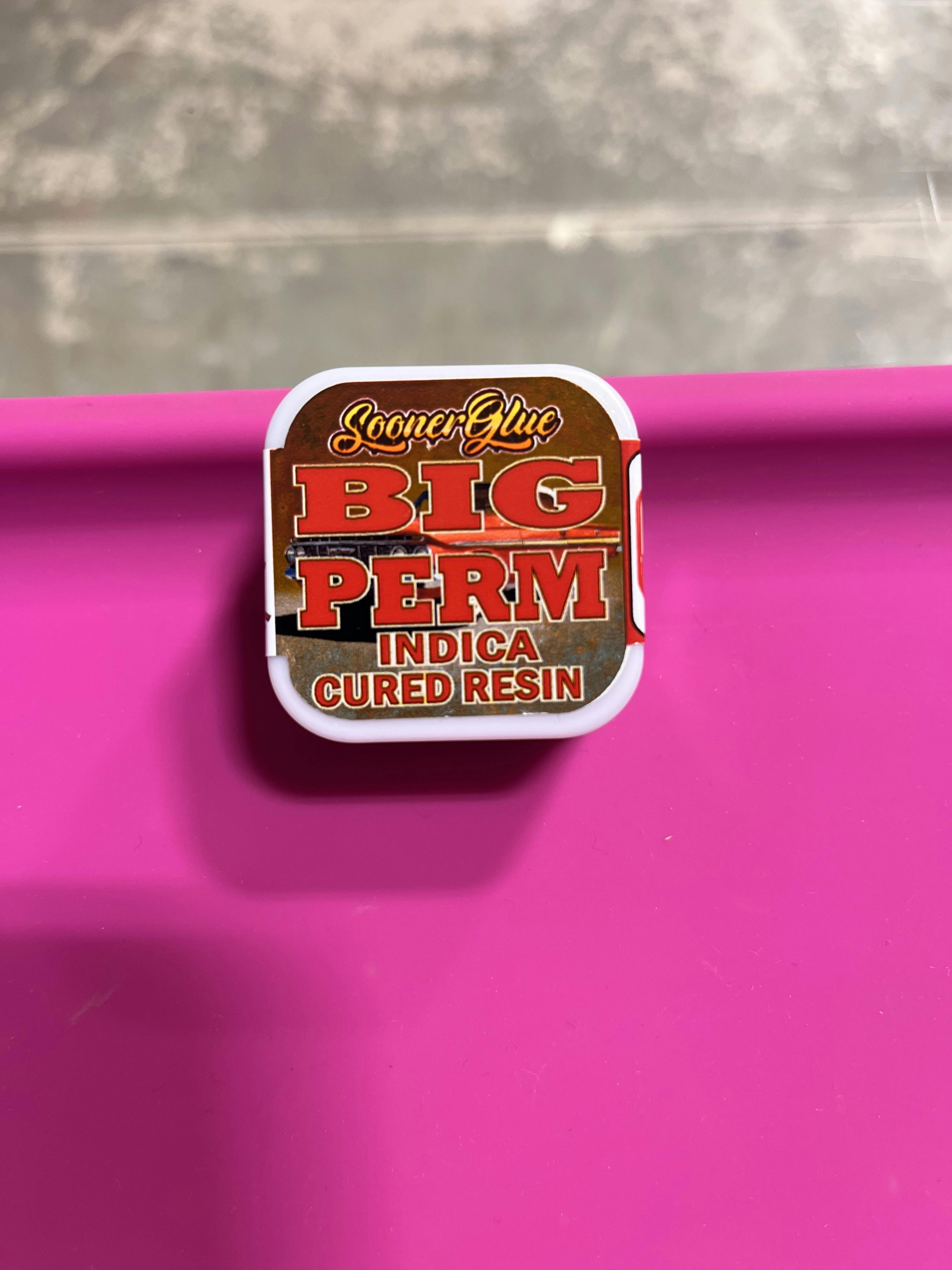 Big Perm 1g Cured Resin - SOONERGLUE EXTRACTS