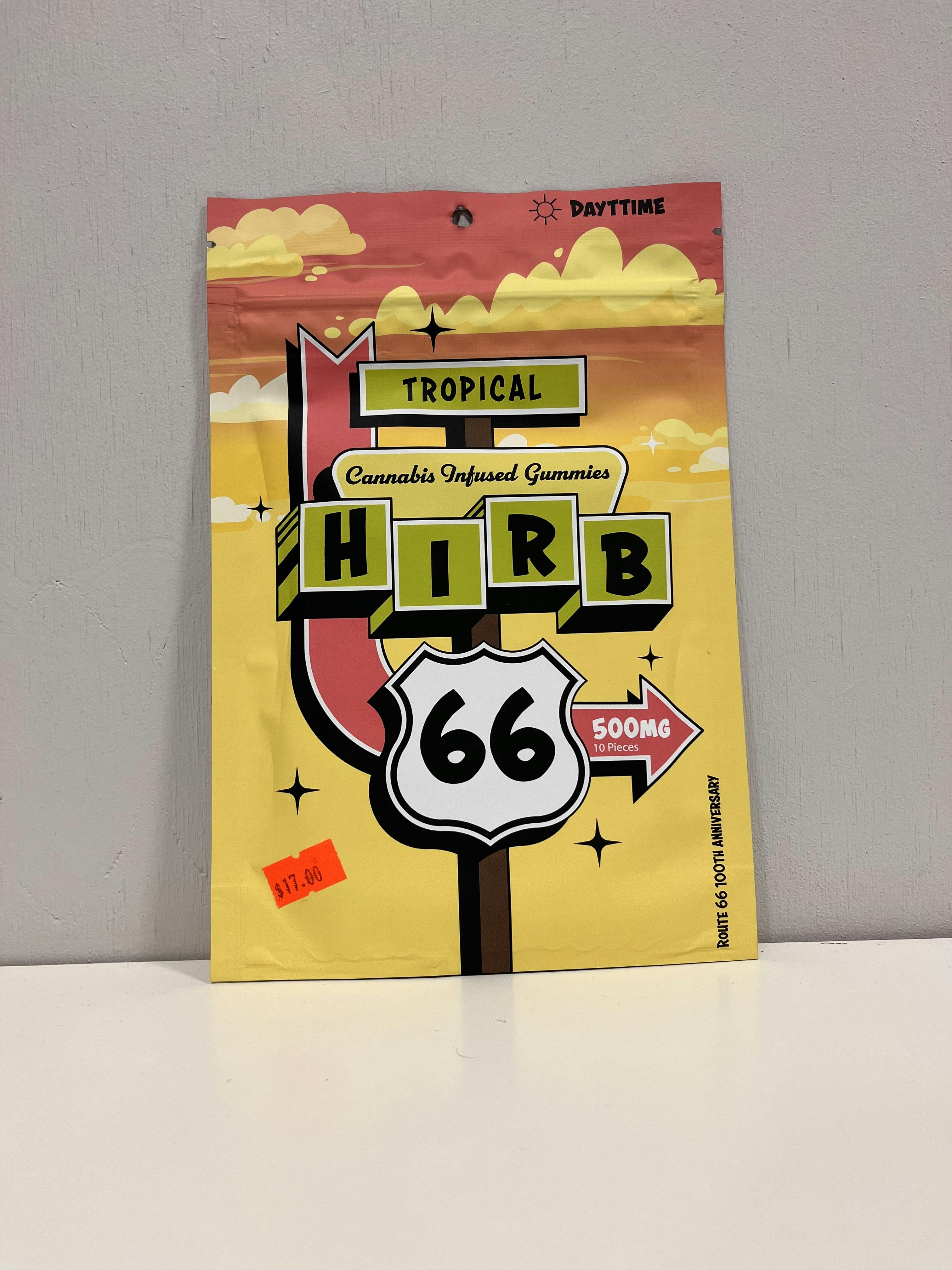 500mg DAY TIME TROPICAL HIRB 66 GUMMIES