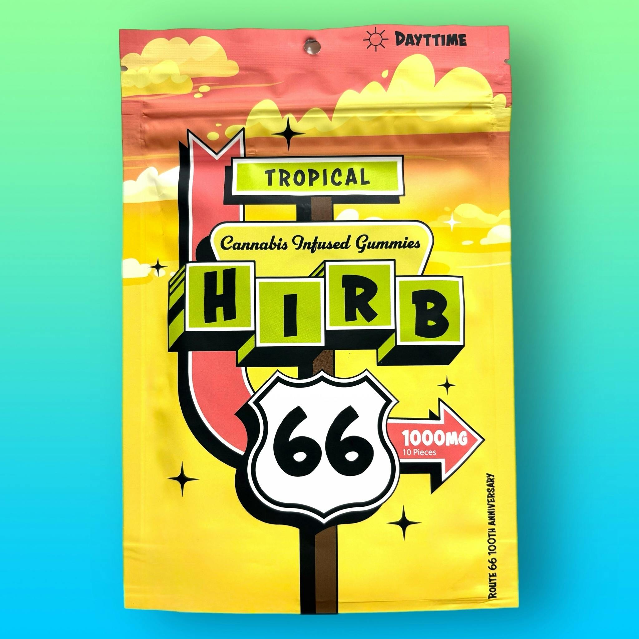 100mg DAY TIME TROPICAL GUMMIES HIRB 66