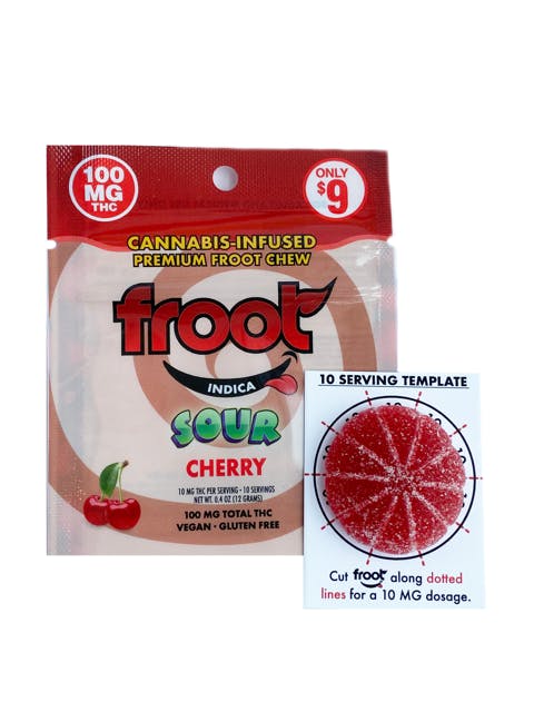 Froot •: • • Sour Cherry • $9 *tax Included