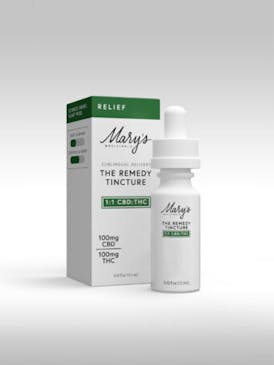 Mary's • 1:1 Tincture • 300mg CBD/300mg THC • Restore Formula • $45 *Tax Included