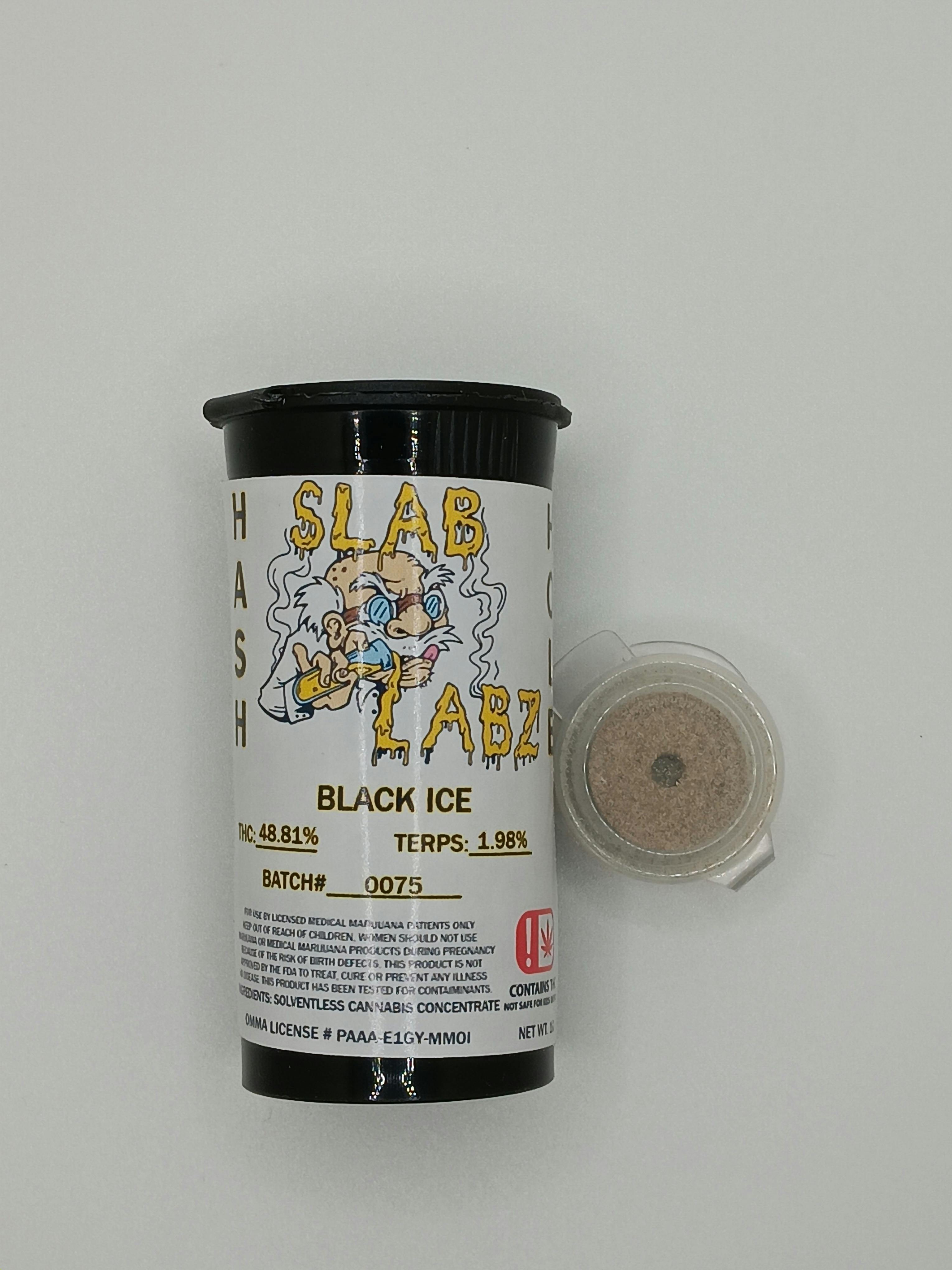 Slab Labz 1g Black Ice Hash Hole