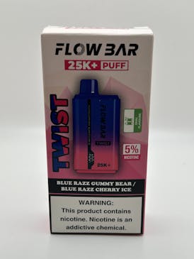25000 Puffs Blue Razz Gummy Bear/Blue Razz Cherry Ice Nicotine Vape