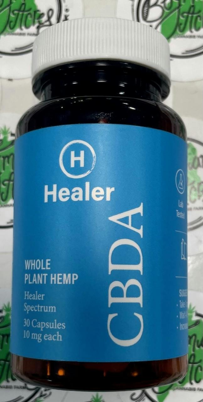 CBDA Capsules at Boyman Acres Cannabis Farm and Medical Marijuana