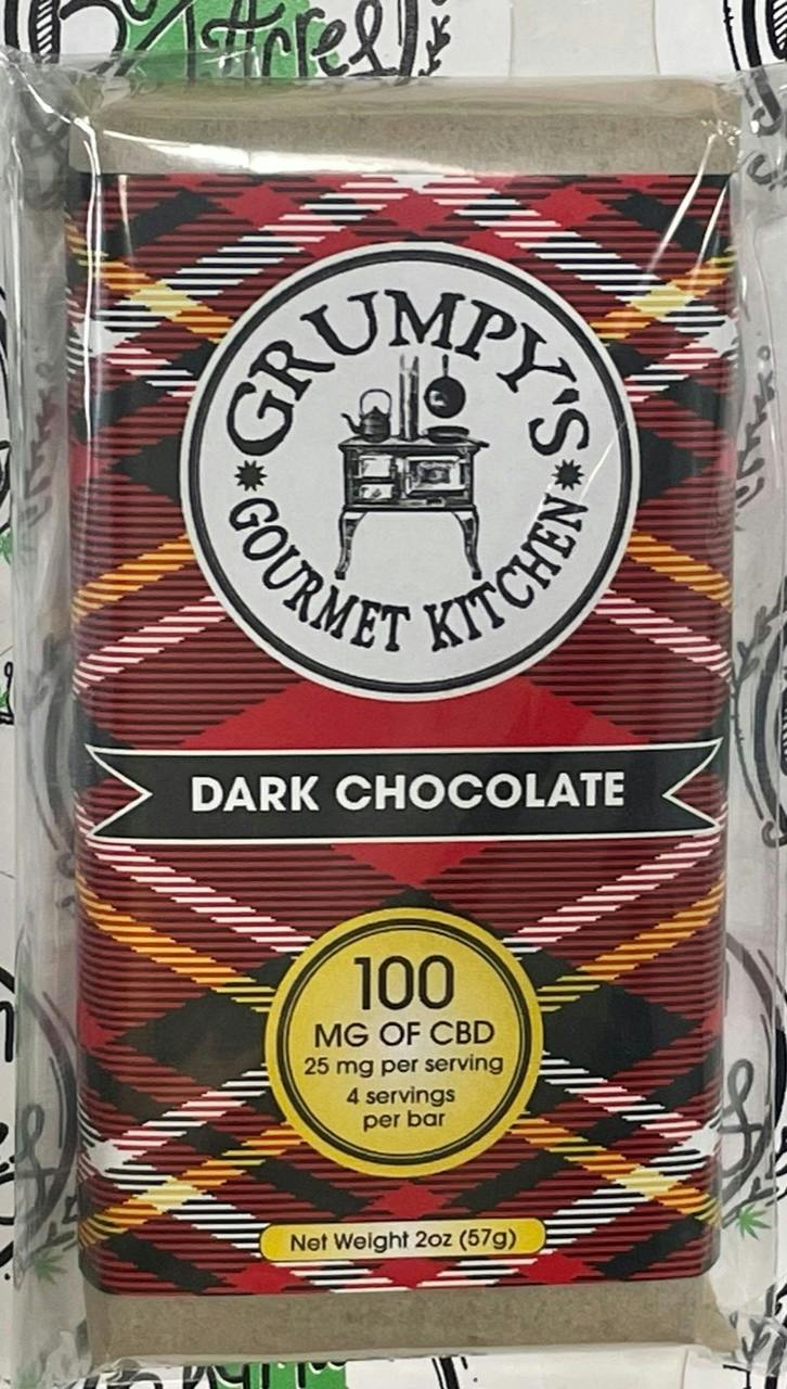 Dark Chocolate CBD 100MG Bar