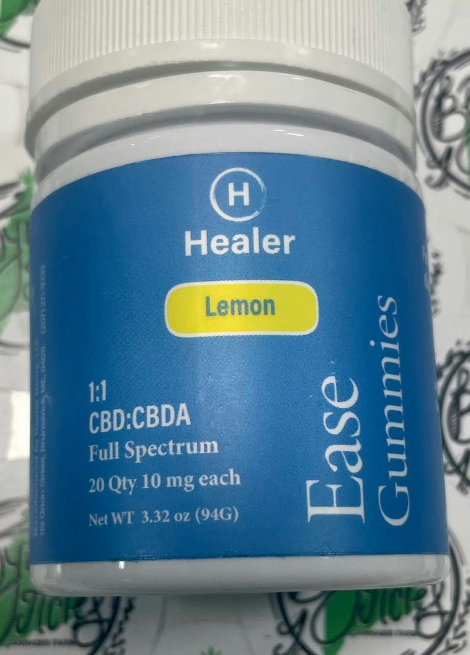 Lemon Ease CBD:CBDA Gummies | Gummies | 20pk