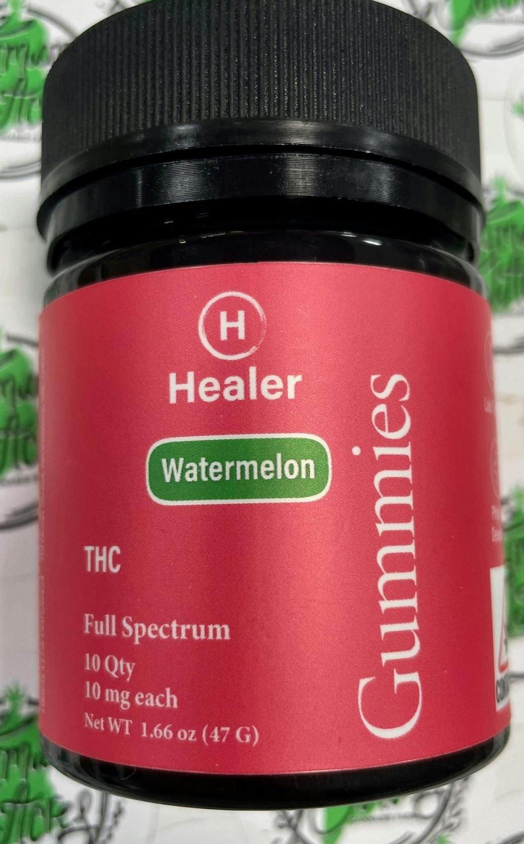 Watermelon Full Spectrum THC Gummies | Gummies | 10pk | 10mg/ea