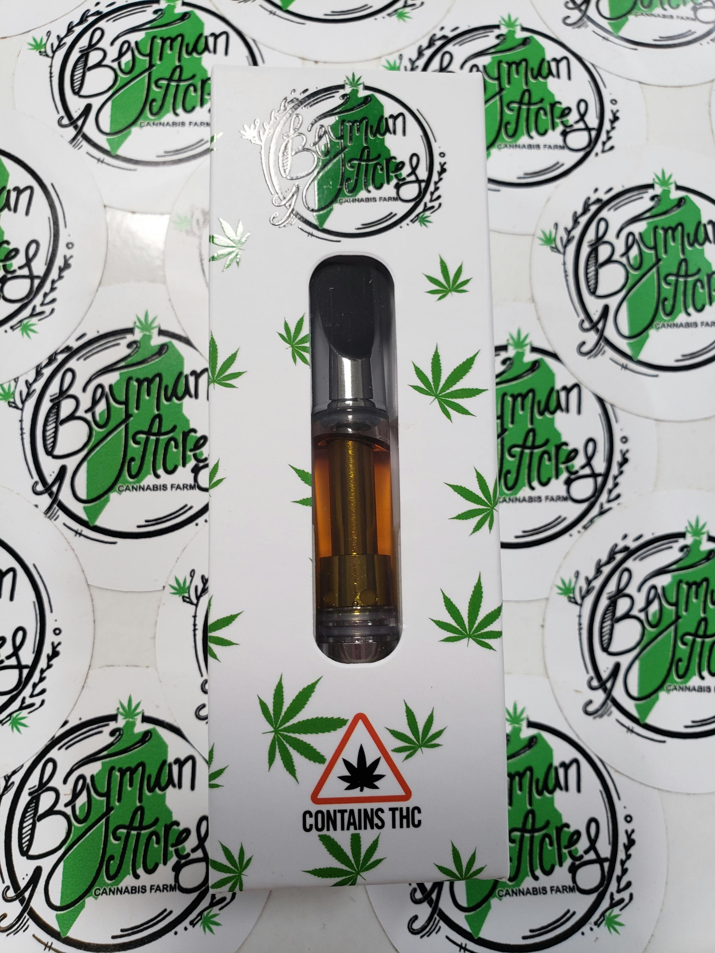 Badder Cart .5 gram at Boyman Acres Cannabis Farm and Medical Marijuana