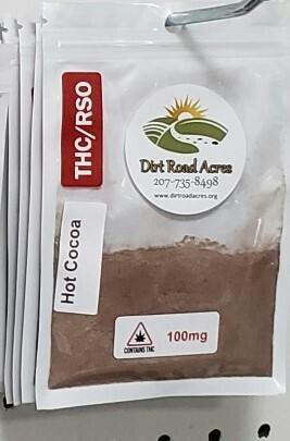 Hot Chocolate 100MG RSO at Boyman Acres Cannabis Farm and Medical Marijuana