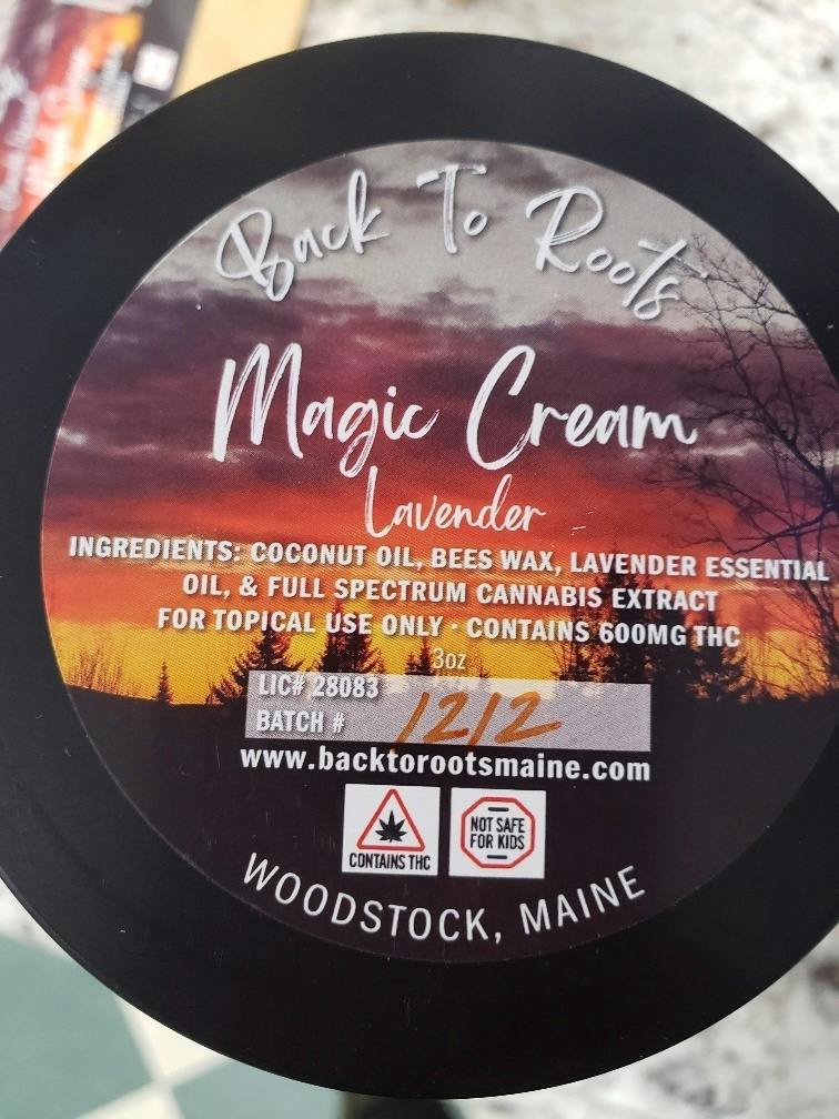 Magic Cream Lavendar 600MG THC at Boyman Acres Cannabis Farm and Medical Marijuana