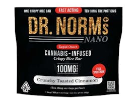 Dr. Norm's - Cinnamon Toast Rice Crispy Bar