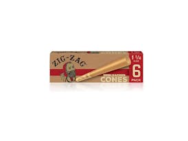 Zig Zag - Unbleached Cones 6 Pk
