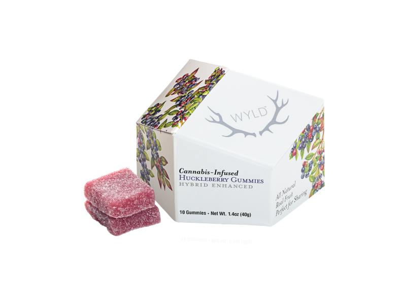Huckleberry Hybrid Enhanced Gummies | 100mg | 10ct | 10mg/ea