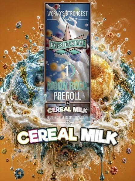 Presidential - Rosin Infused Preroll Cereal Milk 1g (H)