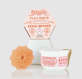 Spinello | Peach Hybrid Rosin Gummy