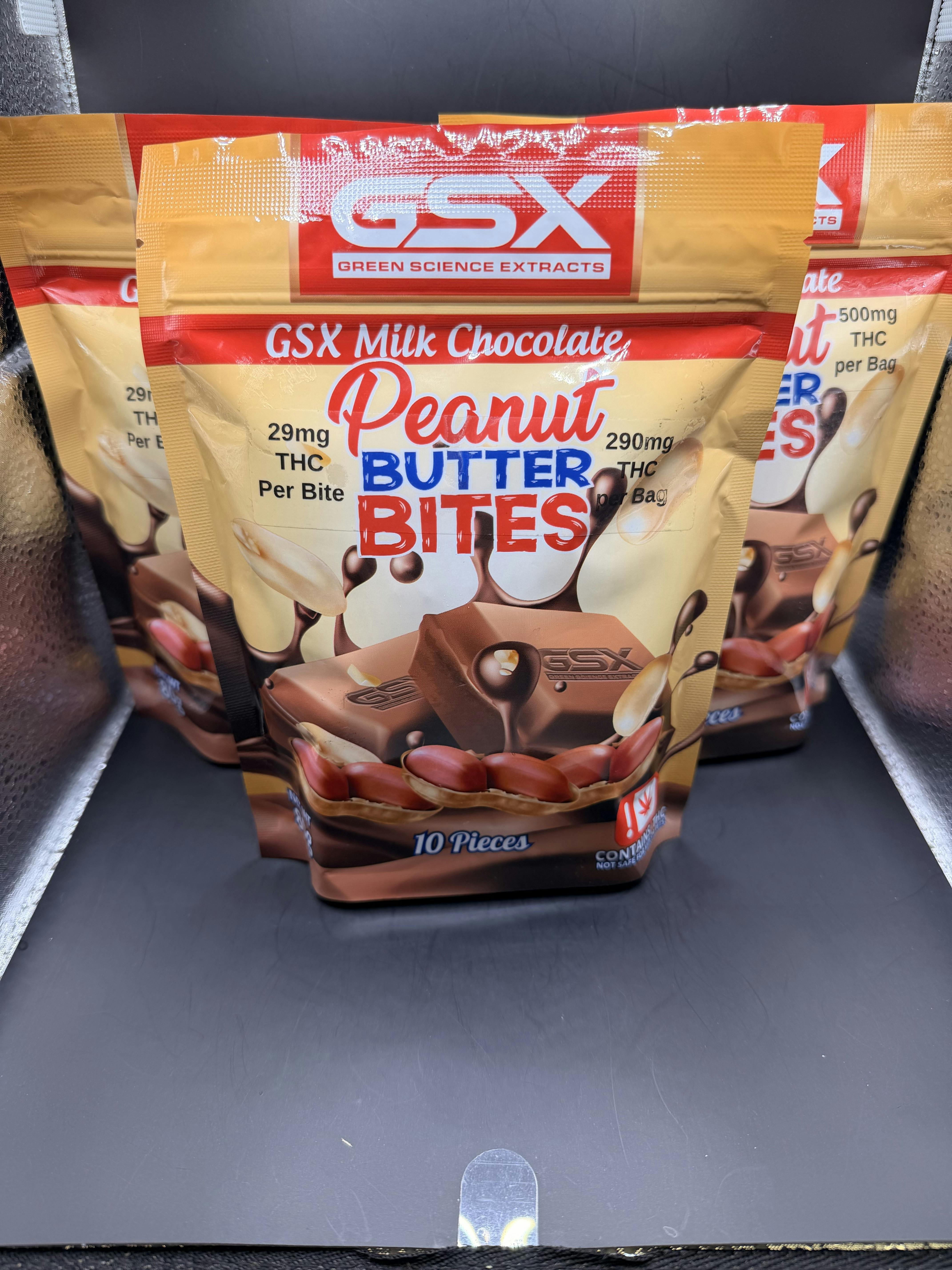 GSX | Peanut Butter Bite | 250MG | Chocolate Covered Peanut Butter Bite | (Tax Included)