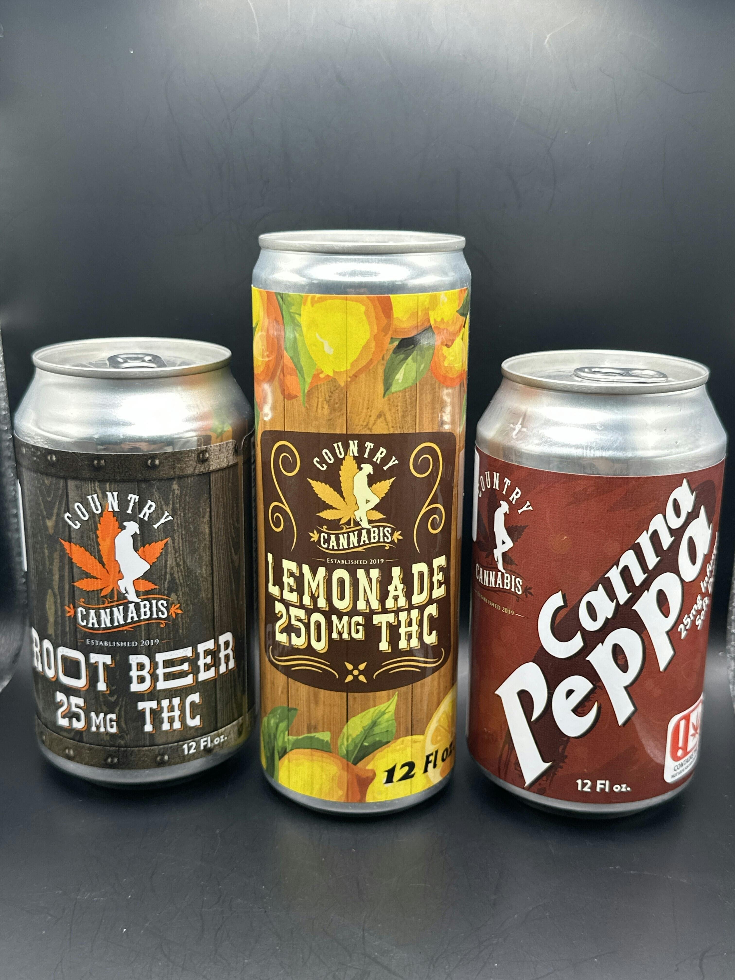 Root Beer | Country Cannabis Soda Drink | 25MG THC