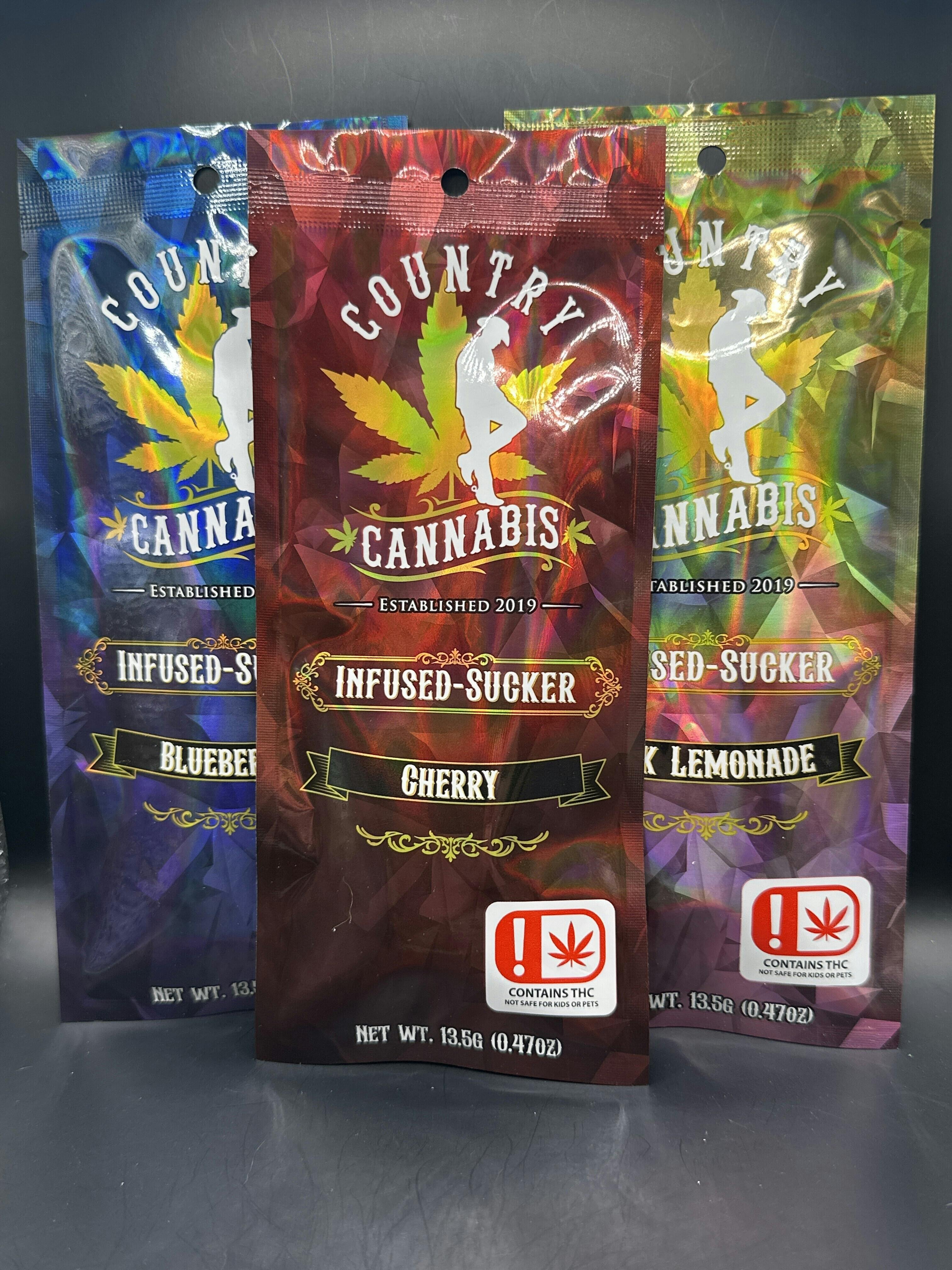 Pink Lemonade | Infused Sucker | Pink Lemonade | 100MG
