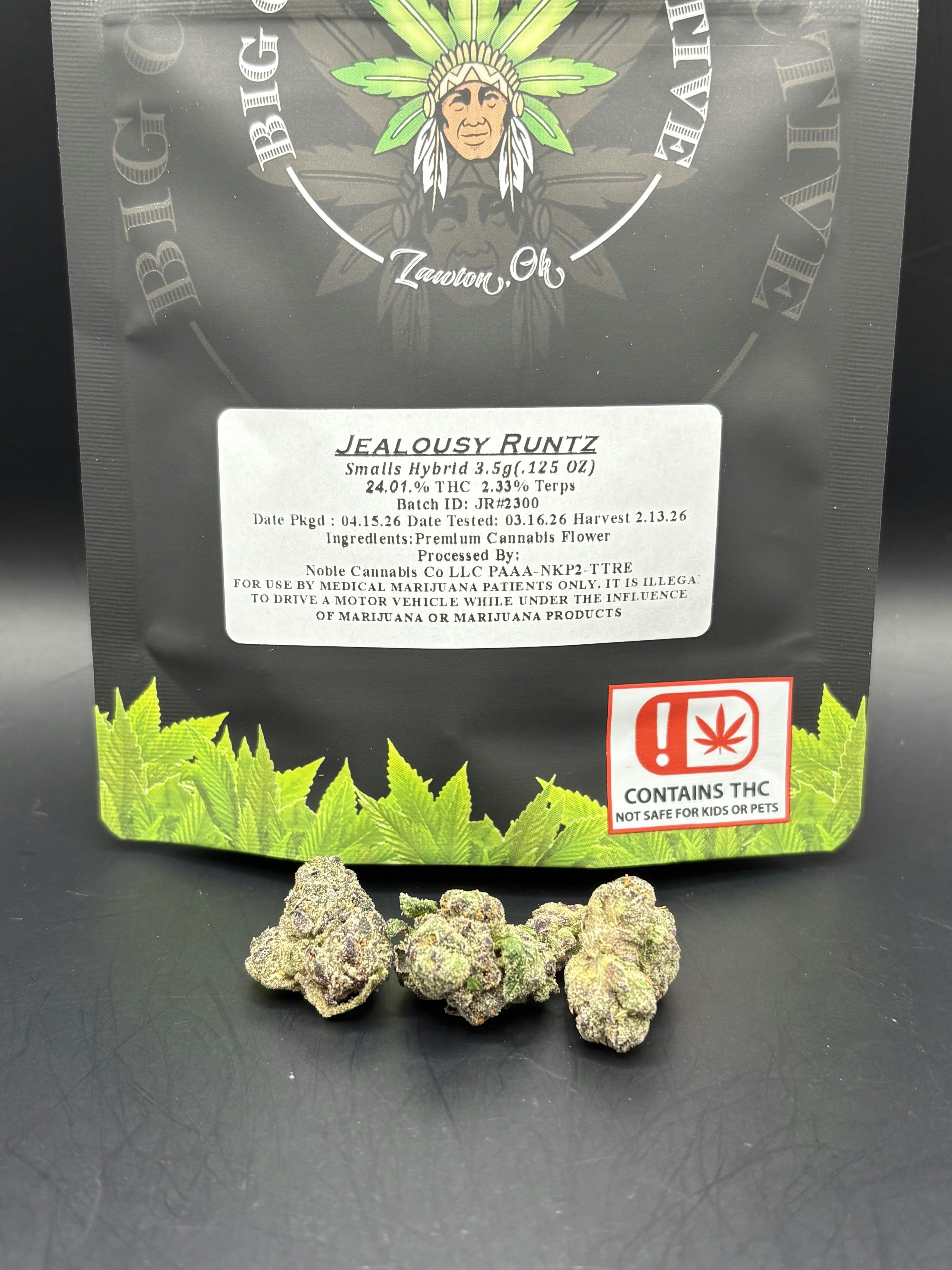 Noble | Jealousy Runtz (PRE-PK 3.5G) | THC: 20.71% TERPS: 2.18% (Tax Included)
