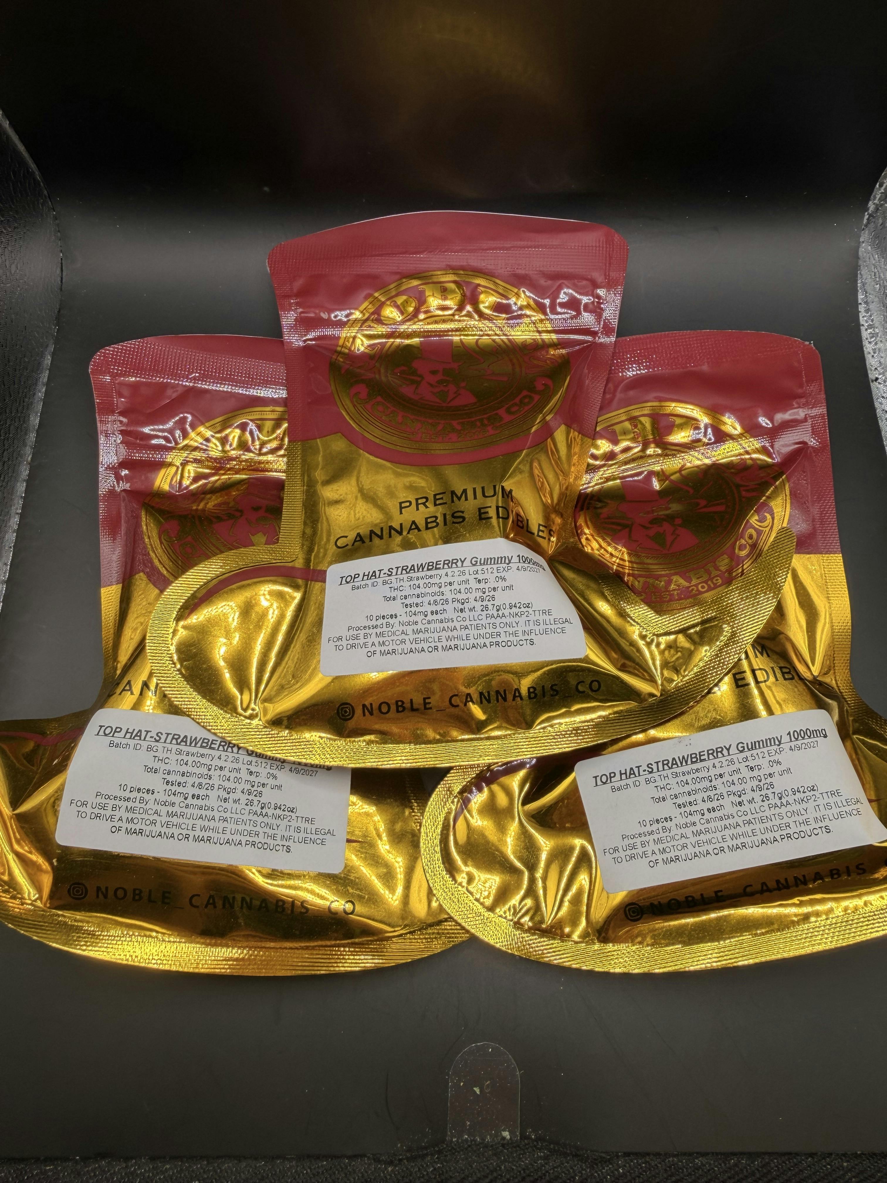 Noble Cannabis | Strawberry | 120mg Gummies (Taxes Included)